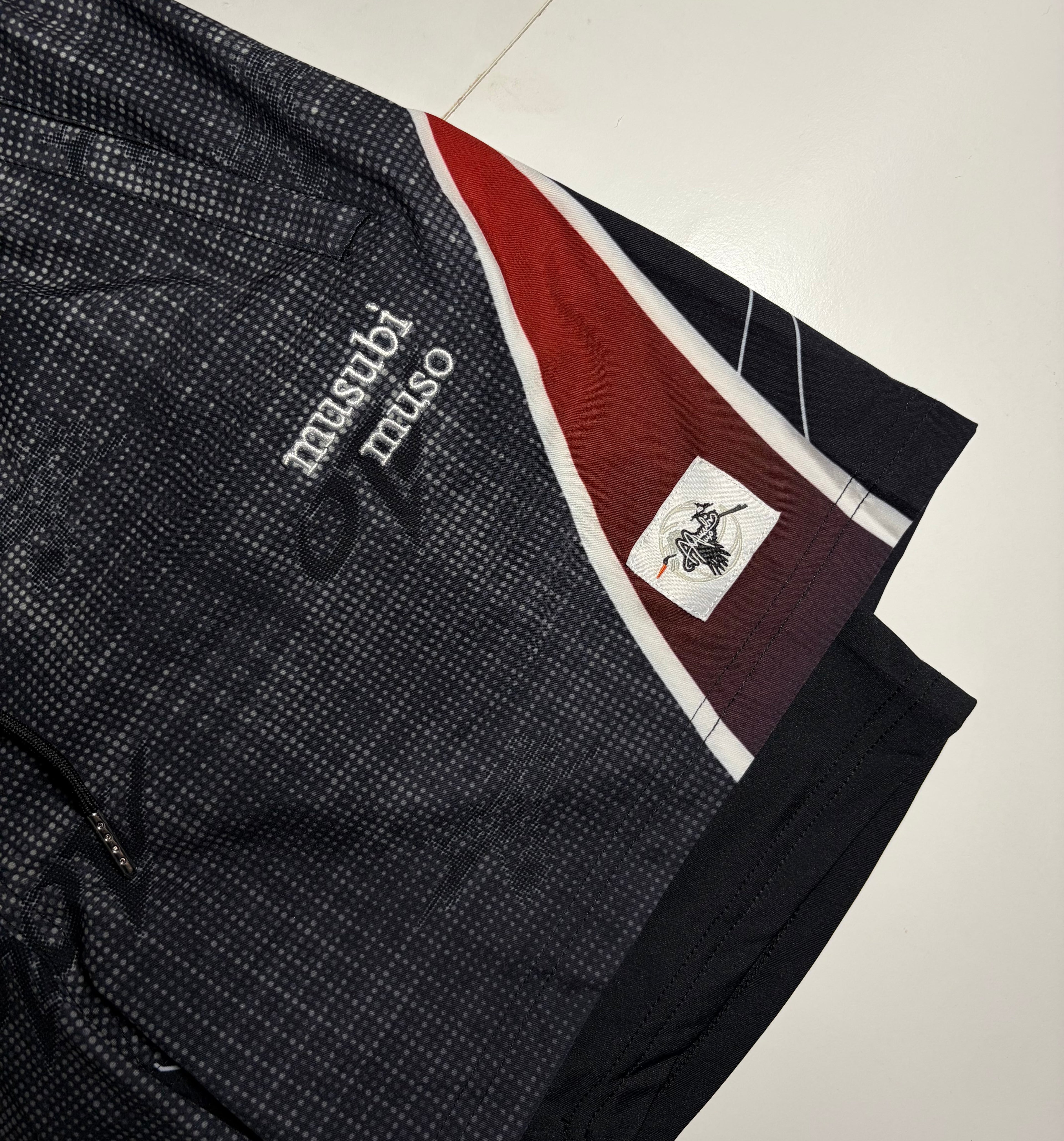 OTV × Musubi Muso Shorts — Shadow Grid
