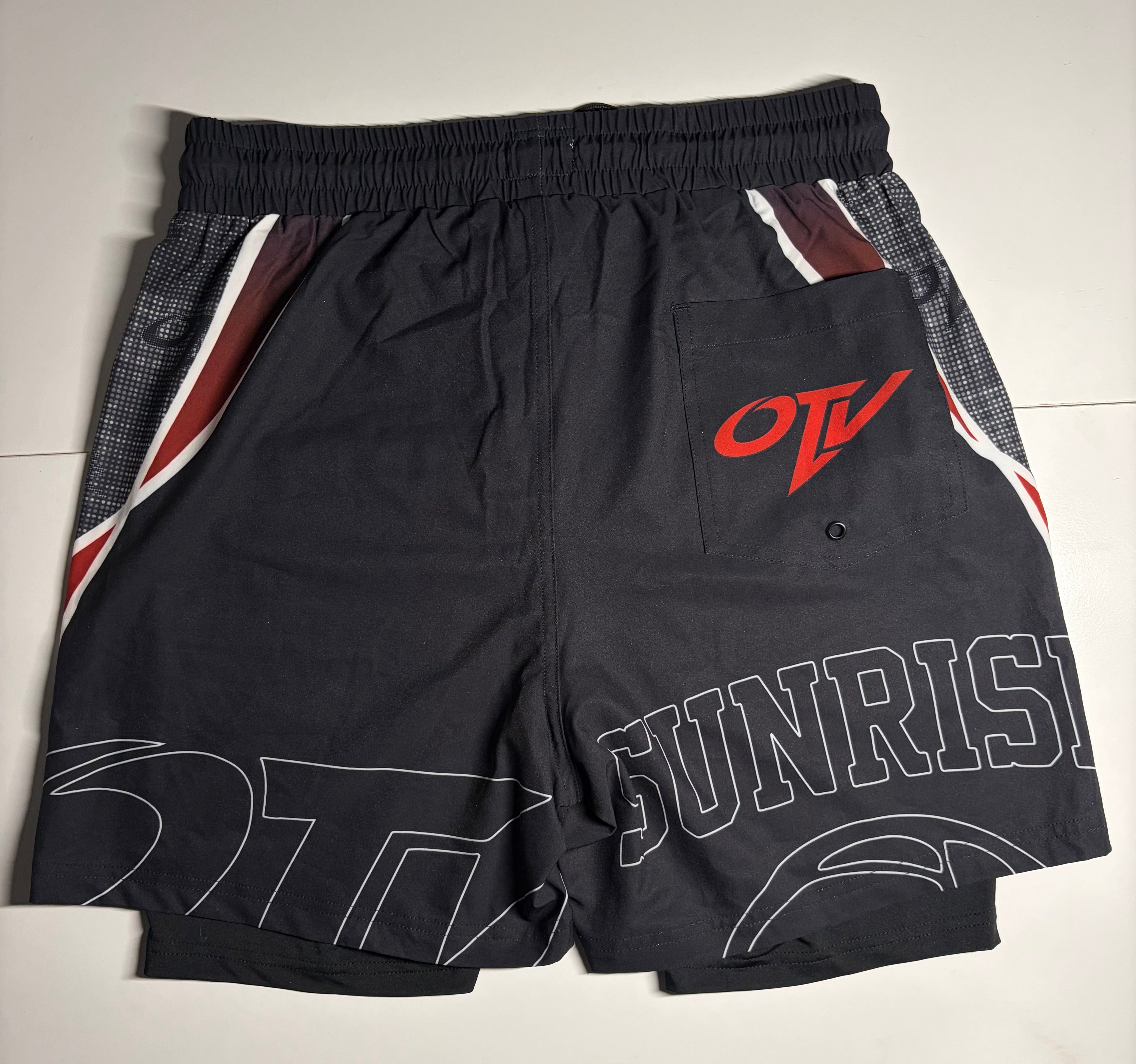 OTV × Musubi Muso Shorts — Shadow Grid