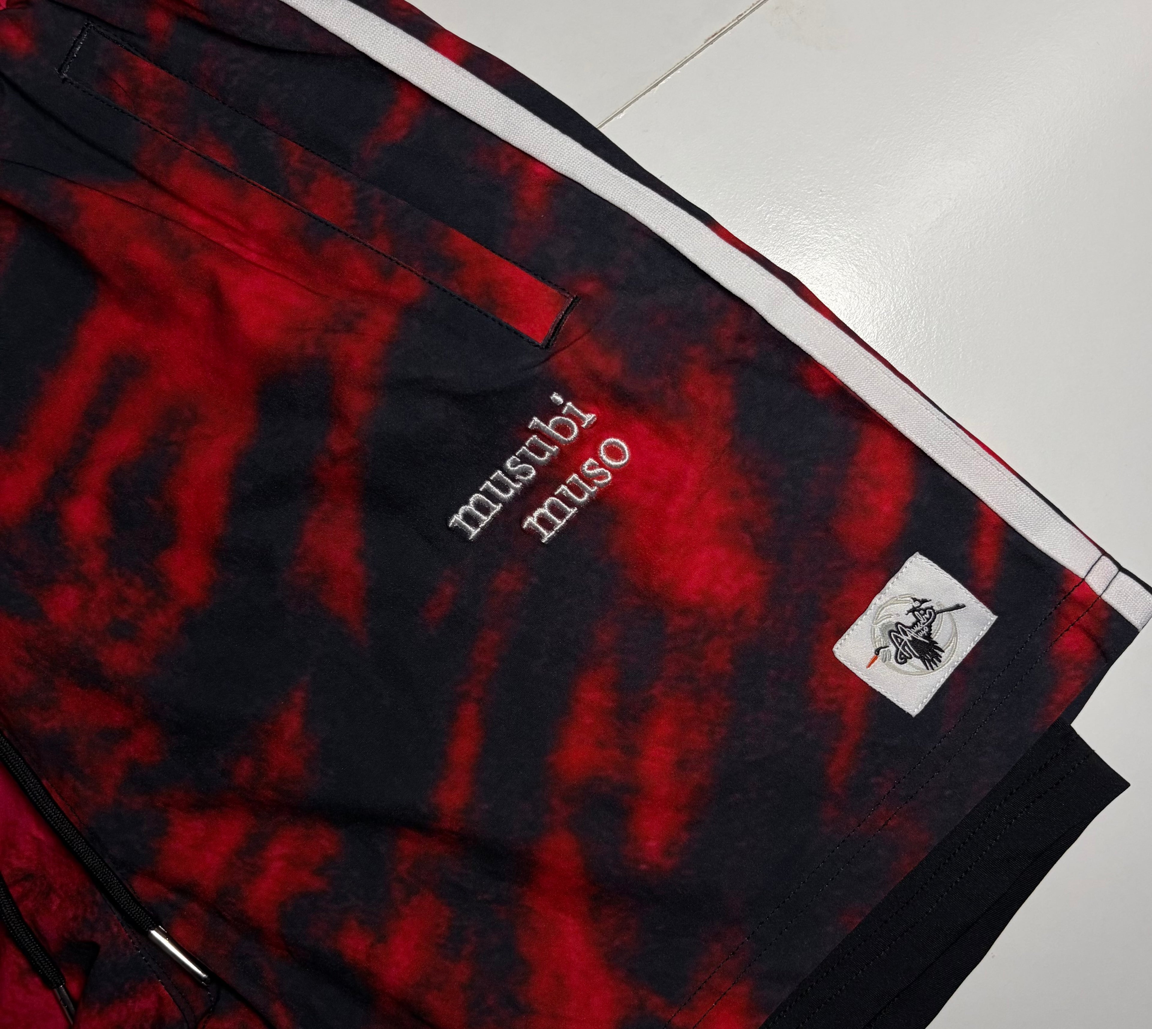 OTV × Musubi Muso Shorts — Red Wash