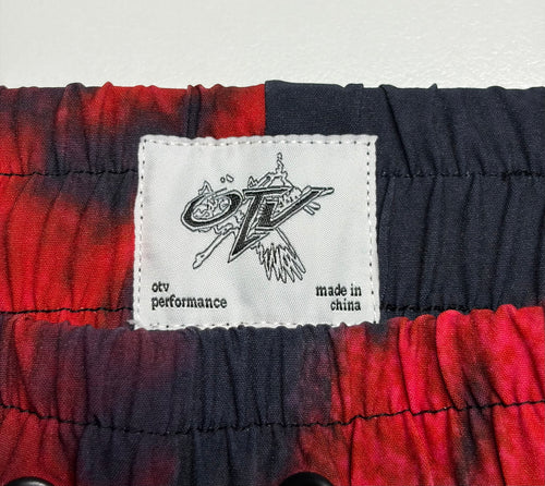 OTV × Musubi Muso Shorts — Red Wash